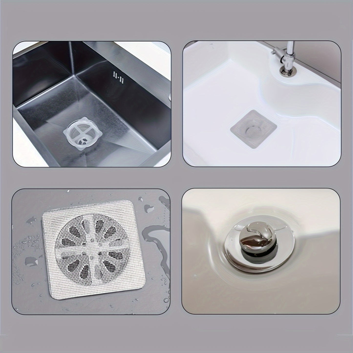 DRAINBLOCK – Disposable Hair Catcher Drain Stickers