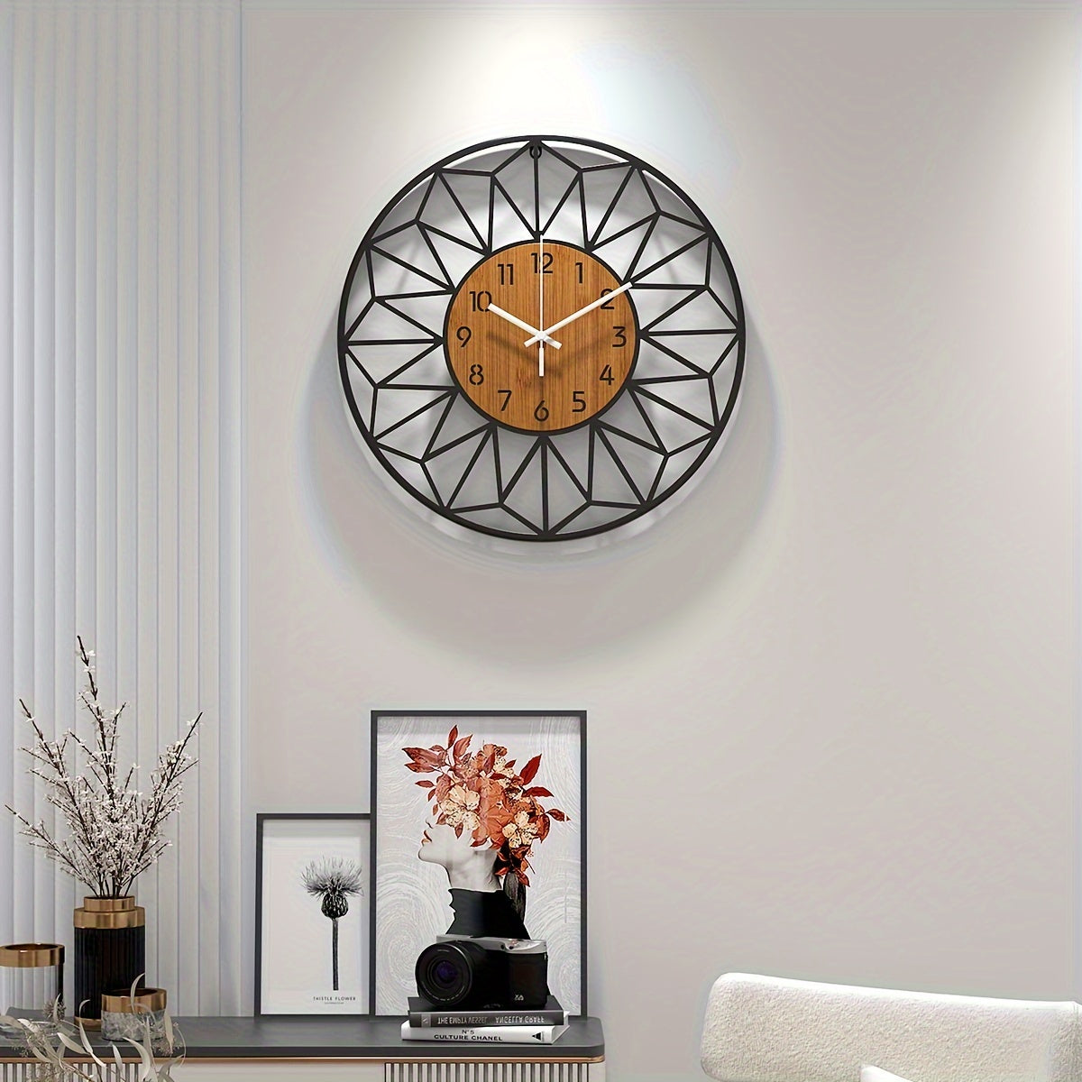 METALWOOD HOLLOW – Hollow Metal Wall Clock
