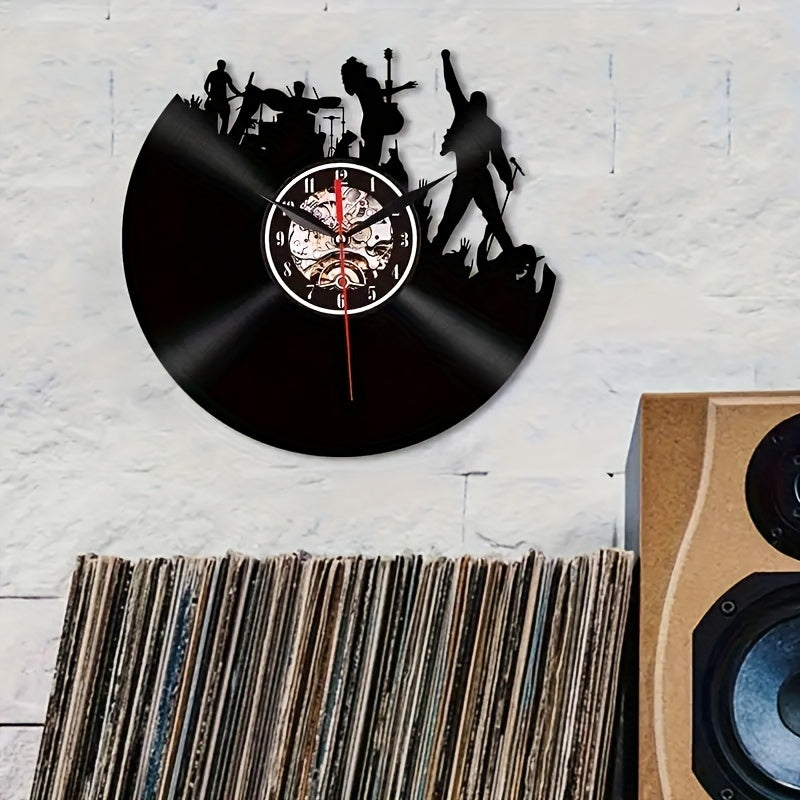 CROWNBEAT – Festive Silent Wall Clock for Stylish Spaces