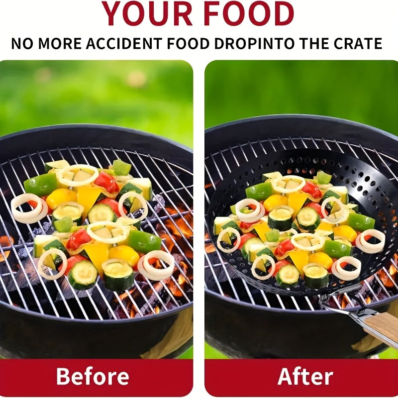 GRILLROUND – Even Heat Outdoor BBQ Pan