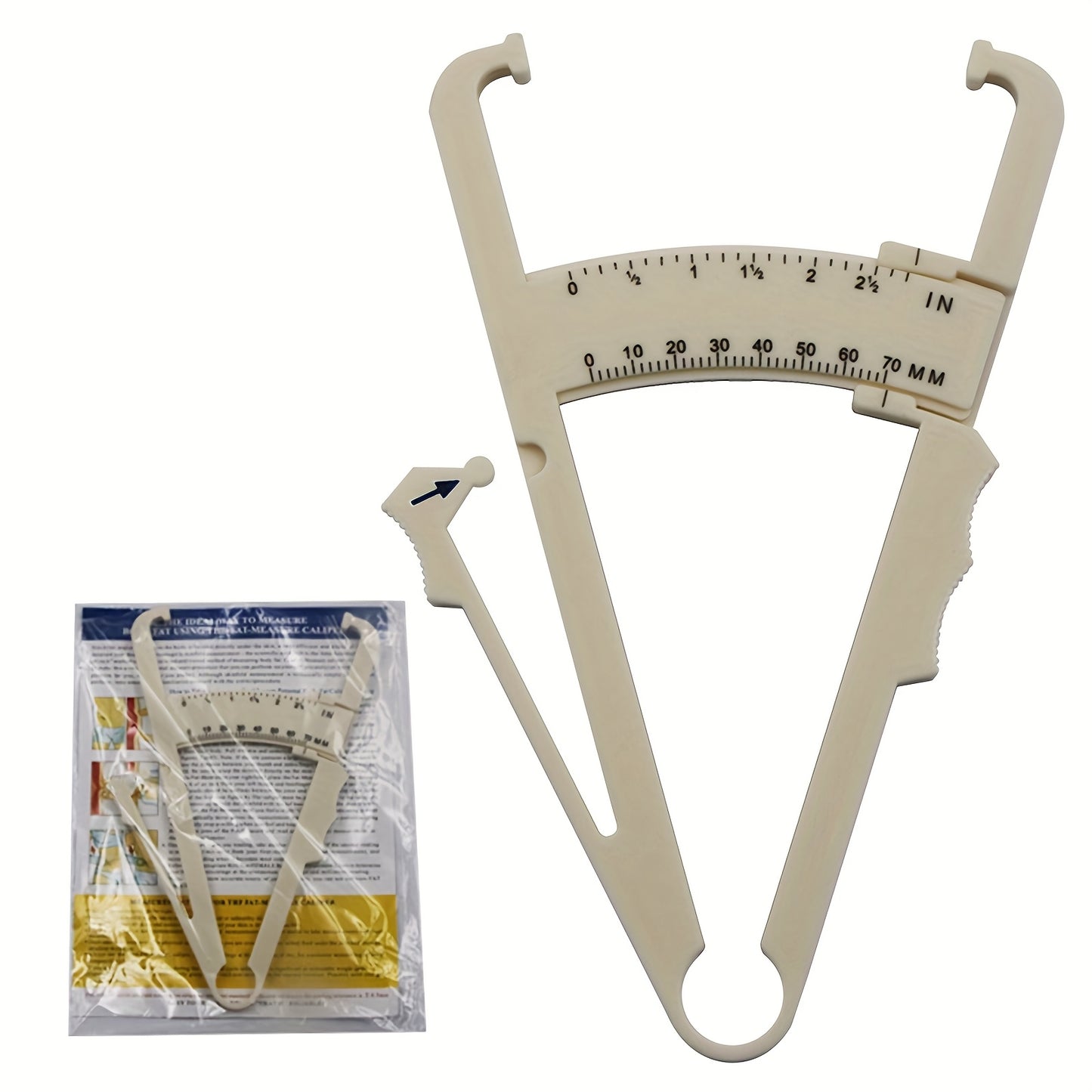CALIPERFIT – Accurate Body Fat Measurement Tool for Fitness Progress