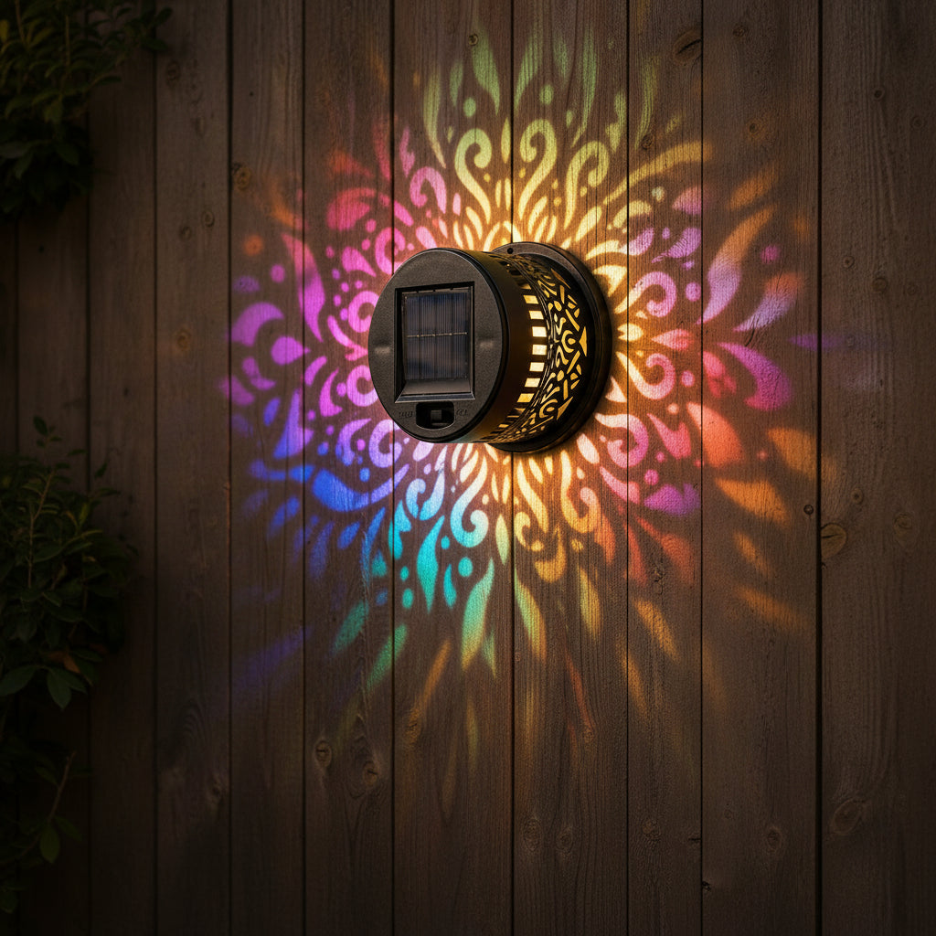 AMBIORA – Solar Patio Lamp for Elegant Evening Illumination