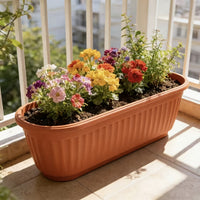 TERRASTACK – Stackable Classic Flower Pot Set