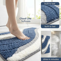 SOFTTERRA – Natural Style Bath Mat for Comfortable Everyday Use
