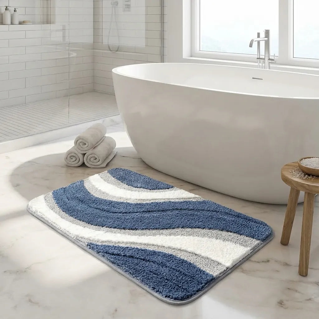 SOFTTERRA – Natural Style Bath Mat for Comfortable Everyday Use