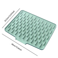 PURENTA – Fast Drying Silicone Mat for Sink Side Convenience