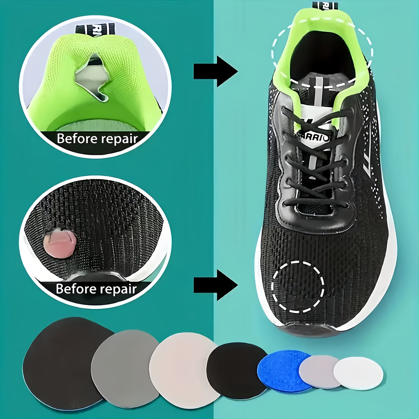 PATCHSTEP – Anti Wear Shoe Repair Stickers for Daily Protection