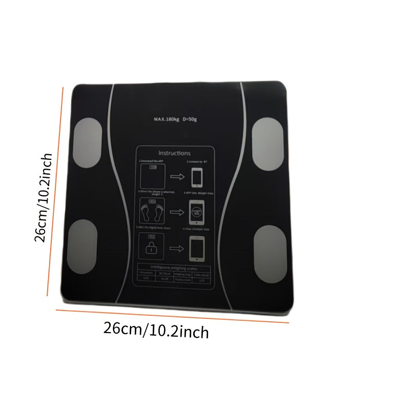 BODYTRACK SCALE – Smart Body Weight Scale with LCD Display