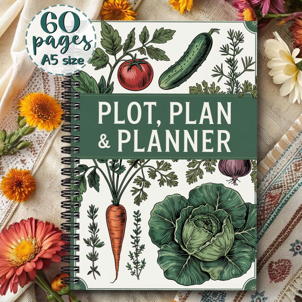 GARDENLOG – Spiral Garden Planner & Planting Organizer