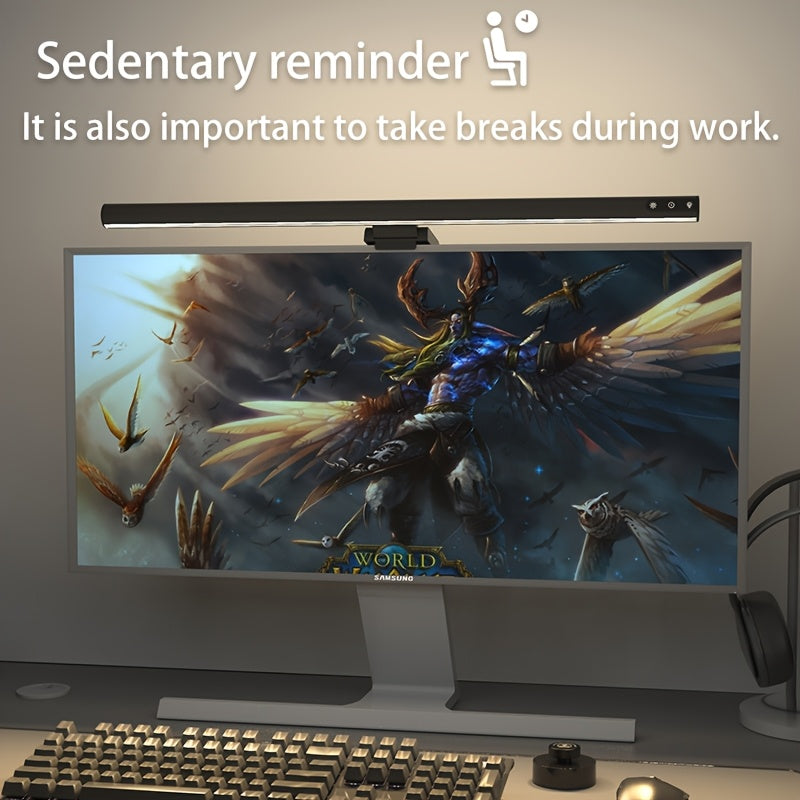 FOCUSBAR – Asymmetrical Monitor Light with Reminder