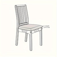 JACQURENEW – Stretch Fit Covers for Instant Chair Upgrade