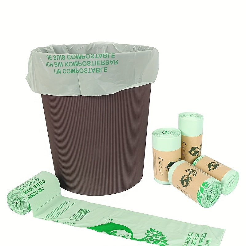ECOBINZ - Extra Thick Compostable Food Waste Bags 6L/8L/10L/30L 3 Gallon, 50/25 Count Roll
