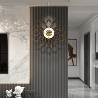 AURÉLIX – Golden Hollow Luxury Wall Clock