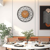 METALWOOD HOLLOW – Hollow Metal Wall Clock