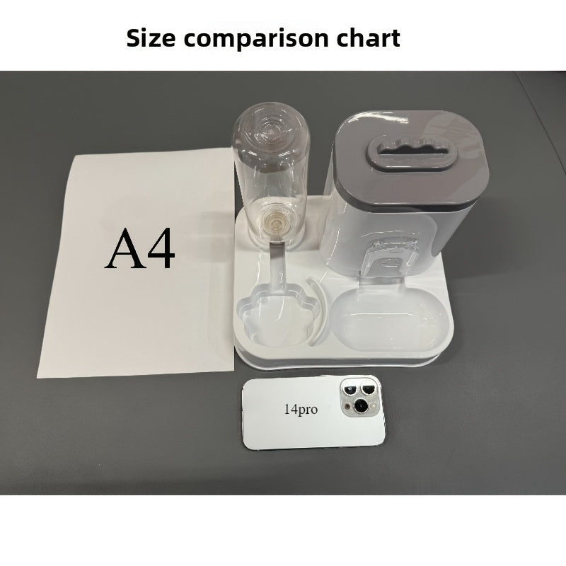 AQUAFEED - Durable Automatic Pet Hydration & Feeding Station, Easy to Clean