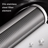 STEELRAIN – Powerful Stainless Steel Handheld Shower Head