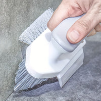 CLEANPRO - 2-in-1 Crevice & Floor Scrub Brush, Durable Plastic, Portable Design