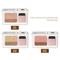 GLAMISTA - Long-Lasting Waterproof Eyeshadow Palette, 5-8 Shimmery Versatile Colors