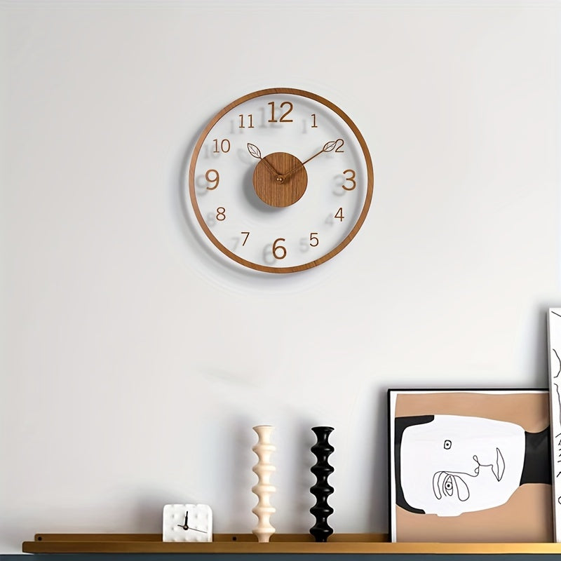 LEAFORA FLOAT – Minimalist Floating Wall Clock
