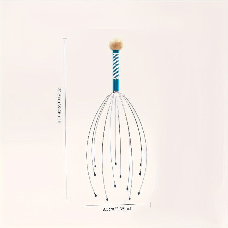 OCTOMASS – Octopus-Shaped Scalp Massager for Relaxation & Stress Relief