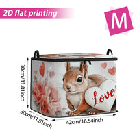 SQUIRRELBOX – Valentine Storage Bin for Cute Room Organization