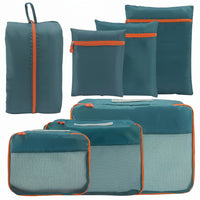 JOURNEASY - Portable 7pcs Suitcase Organizing Bag Set for Travel