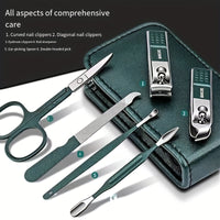 CLEANCUT - 6pcs Portable Nail & Ear Care Kit for Home Use