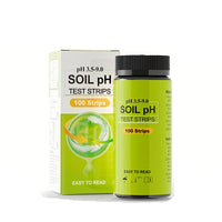 SOILCHECK – 100 Soil pH Test Strips for Accurate Garden & Lawn Care