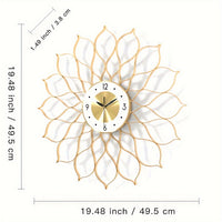 AURÉLIX – Golden Hollow Luxury Wall Clock