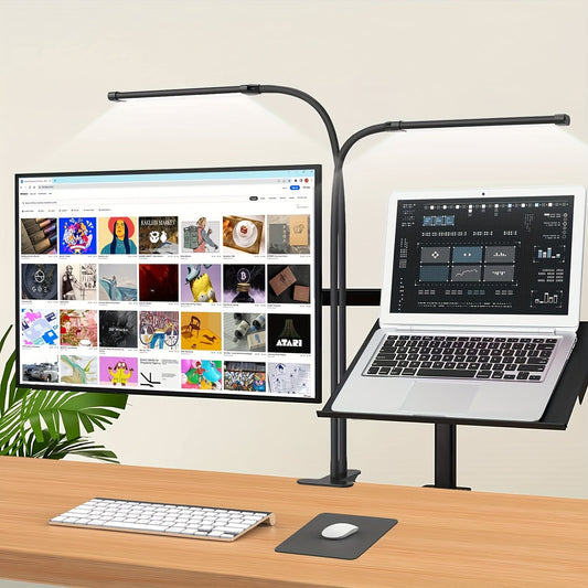 DUOLUX – Dual-Tube Clip-On LED Reading Lamp