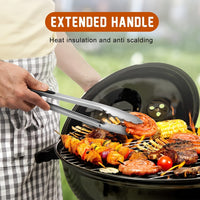 LOCKTONG – Stainless Steel Kitchen Tongs with Silicone Grip & Locking Feature