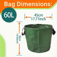 PUREBIN - Versatile Trash Bag Collection for Garden, Pool, and Home Use 125L/120L/60L/50L