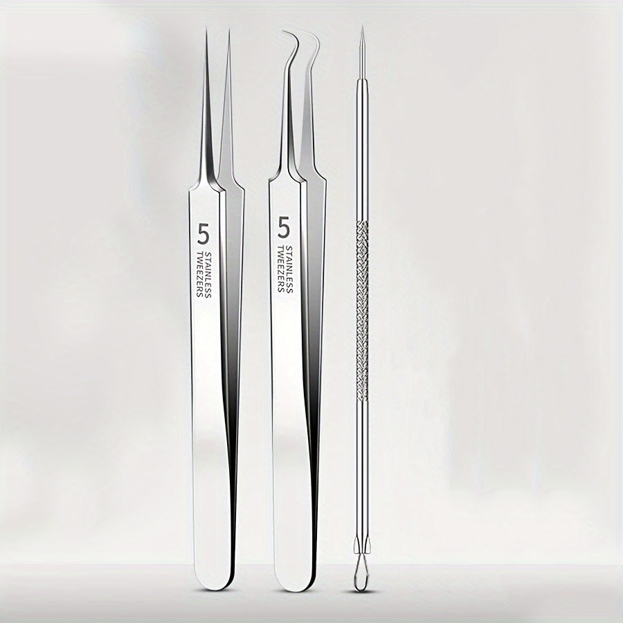 PURETOOL - Odorless Stainless Steel Face & Nose Extractor for Whiteheads