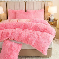 HUECOMFY – Multicolor Polyester Duvet Cover Set