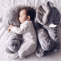 PLUSHELEPHANT – Super Soft Cuddly Cushion for Cozy Comfort