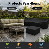 EVERDRAPE - Furniture Cover with UV & Rain Protection for Backyard Furniture