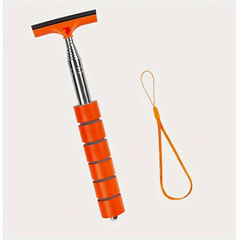 MIRRORPRO - 1pc Retractable Car Mirror Rain & Snow Cleaner