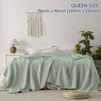 CLOUDSOFT - Ultra-Soft Cotton Blanket for Breathable Everyday Comfort