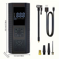 AUTOAIR - Compact Cordless Tire Pump 150 PSI for Vehicles & Sports Balls