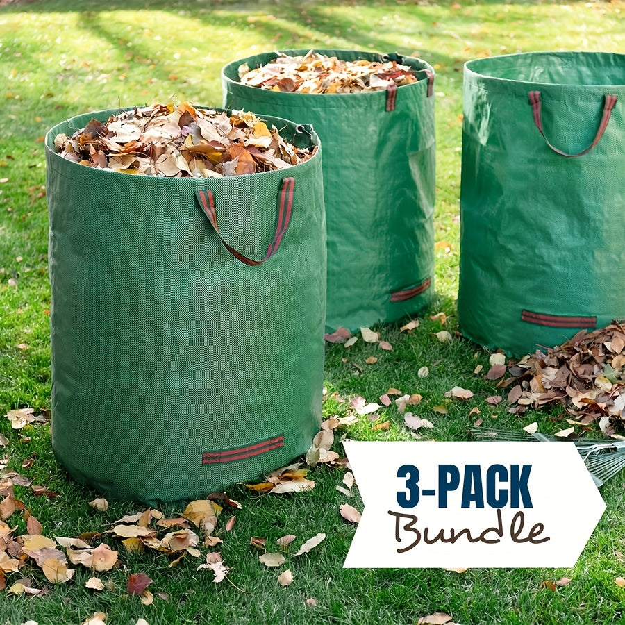 PUREBIN - Versatile Trash Bag Collection for Garden, Pool, and Home Use 125L/120L/60L/50L