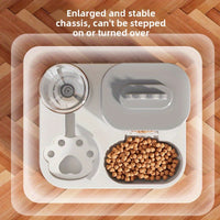 AQUAFEED - Durable Automatic Pet Hydration & Feeding Station, Easy to Clean