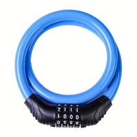 BIKEGUARD - Steel Security Cable Lock With 4-Digit Code