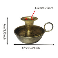 NORDIQUE IRON – Vintage Art Deco Candle Holder