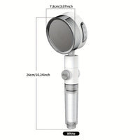 NIMBUSA – Adjustable High-Pressure Shower Head with Three Water Flow Settings