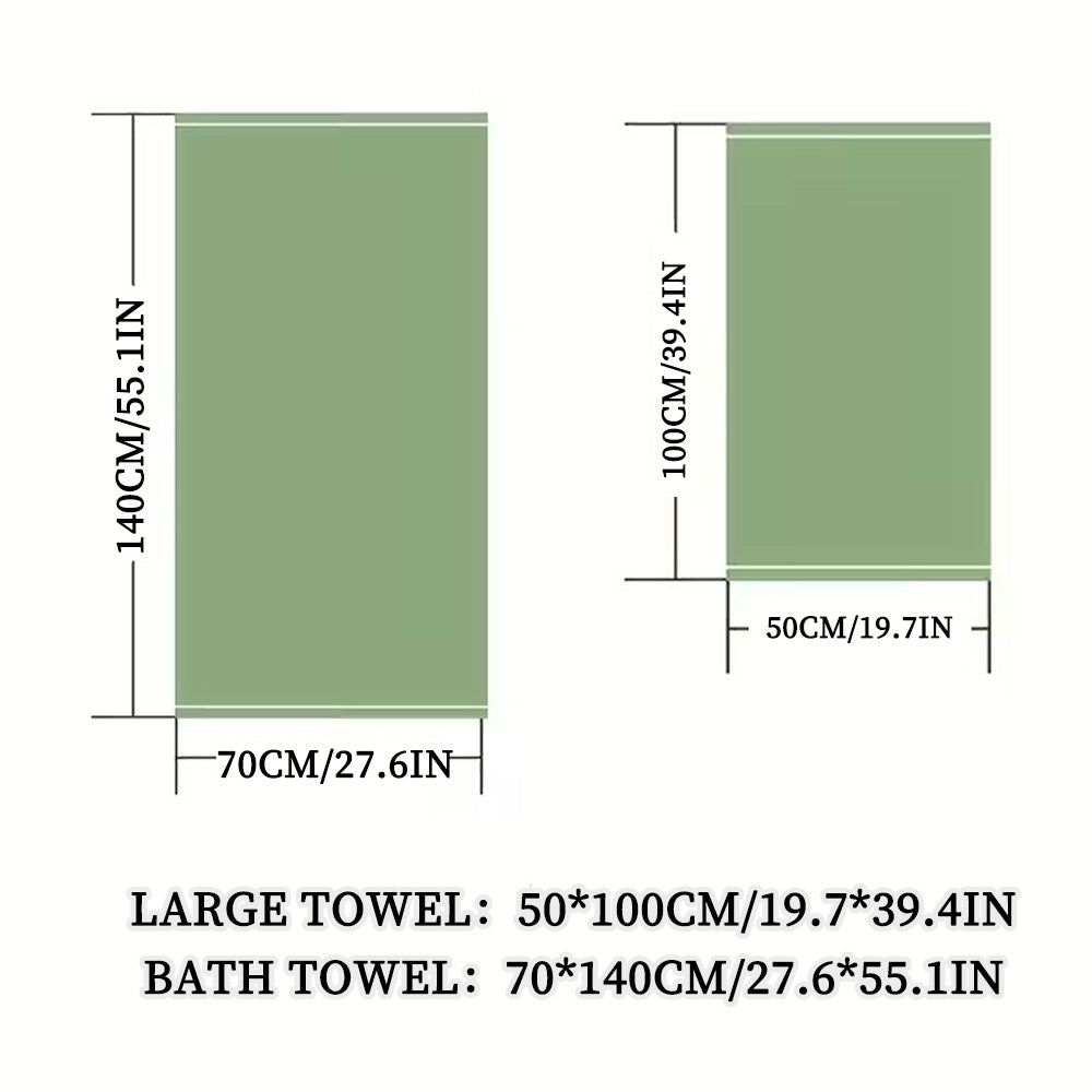COSMOSOFT – Large Quick-Dry Cotton Towels