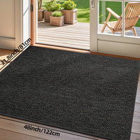 GREETWAY - Durable Summer & Autumn Striped Entry Mat