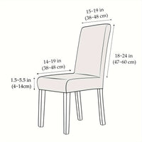 VELVORA FIT – Elegant Stretch Covers for Instant Chair Renewal