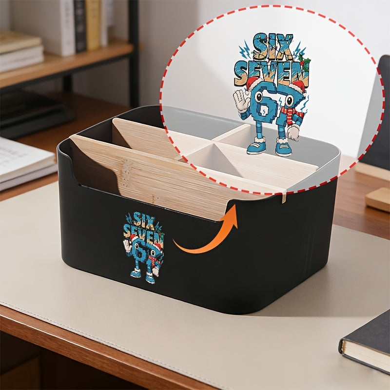 MEMEROOT – Bamboo Desktop Storage for Easy Organization