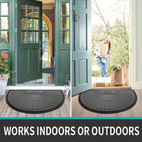 DOORMATE - Durable Low Profile Entryway Mat for Front Door, Patio & Garage