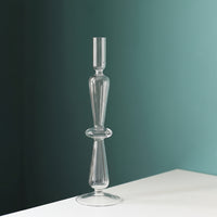 AURAVINE - Minimalist Glass Candle Holder Vase Decorative Art Piece